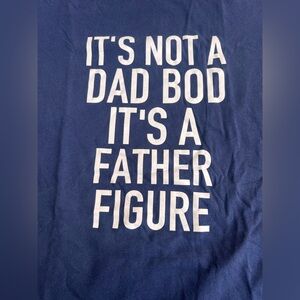 Dad Bod Navy Graphic Tee